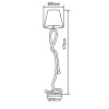 Lampadaire SAILOR 1x40W E27 Nature-blanc BRILLIANT 94979_09