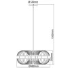 Suspension BUSAN 1x40W E27 Noir-naturel BRILLIANT 99192_76