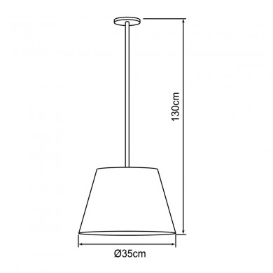 Suspension SAILOR 1x40W E27 Nature-blanc BRILLIANT 99194_09