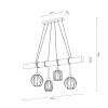 Suspension KARLEN 4x60W E27 Gris-noir BRILLIANT 99298_22