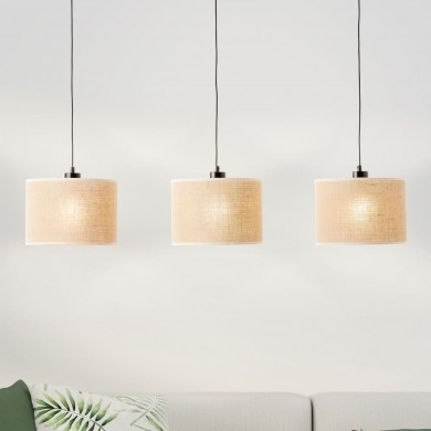 Suspension ANIELA 3x40W E27 Noir-naturel BRILLIANT 99823_76