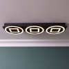 Plafonnier MAUREEN 36W LED Bois foncé-noir mat Ronds BRILLIANT G80112_76