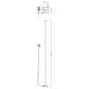 Lampadaire DONETTA LED Blanc BRILLIANT G80560A05