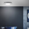 Plafonnier LUCIANO 36W LED Noir-blanc BRILLIANT G80564A76