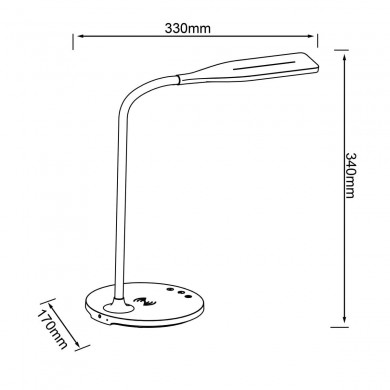 Lampe JONI 4,5W LED Blanc BRILLIANT G93101_05