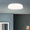 Plafonnier LEANNA 24W LED Transparent-blanc BRILLIANT G97189_70