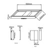 Plafonnier ICARUS 37W LED Sable blanc H75 BRILLIANT G99313_75