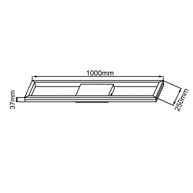 Plafonnier ICARUS 37W LED Sable blanc H50 BRILLIANT G99314_75