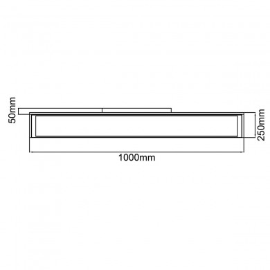 Plafonnier FLAT 32W LED Argent BRILLIANT G99511_58