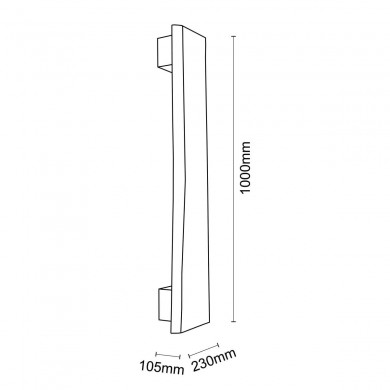 Applique FEINGOLD 8,5W LED Pin teinté BRILLIANT G99547_36