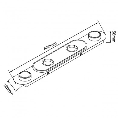 Plafonnier IRELIA 30W LED Blanc H58 BRILLIANT G99571_05