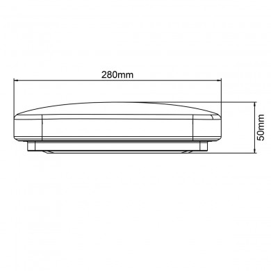 Plafonnier FARICA 12W LED Blanc BRILLIANT G99771A05