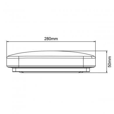 Plafonnier FARICA STARRY 12W LED Blanc froid Rectangle BRILLIANT G99773A75