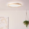 Plafonnier ALSON 32W LED Bois clair-blanc BRILLIANT G99787_75