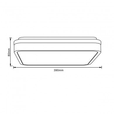 Plafonnier TUMEO 24W LED Bois clair-blanc BRILLIANT G99791_75