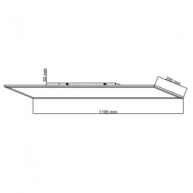 Plafonnier JACINDA 35W LED Sable blanc BRILLIANT G99830_75