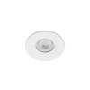 Spot Salle de Bain WET 1x8W GU10 MAX Blanc Mat Transparent FARO 2100801