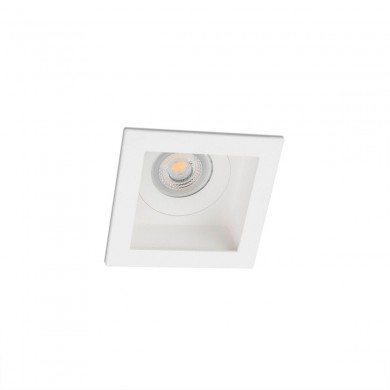 Spot Salle de Bain MOIST 1x8W GU10 MAX Blanc Mat Transparent FARO 2100901