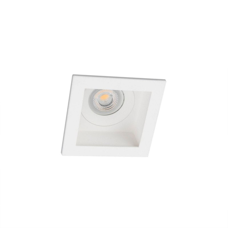 Spot Salle de Bain MOIST 1x8W GU10 MAX Blanc Mat Transparent FARO 2100901