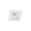 Spot Salle de Bain MOIST 1x8W GU10 MAX Blanc Mat Transparent FARO 2100901