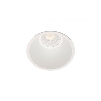 Spot Extérieur FRESH 1x8W GU10 MAX Blanc Mat Transparent D90 FARO 2101401