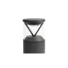 Borne Potelet Extérieur RUSH 14W COB LED Gris Foncé 2700K 360º FARO 750000