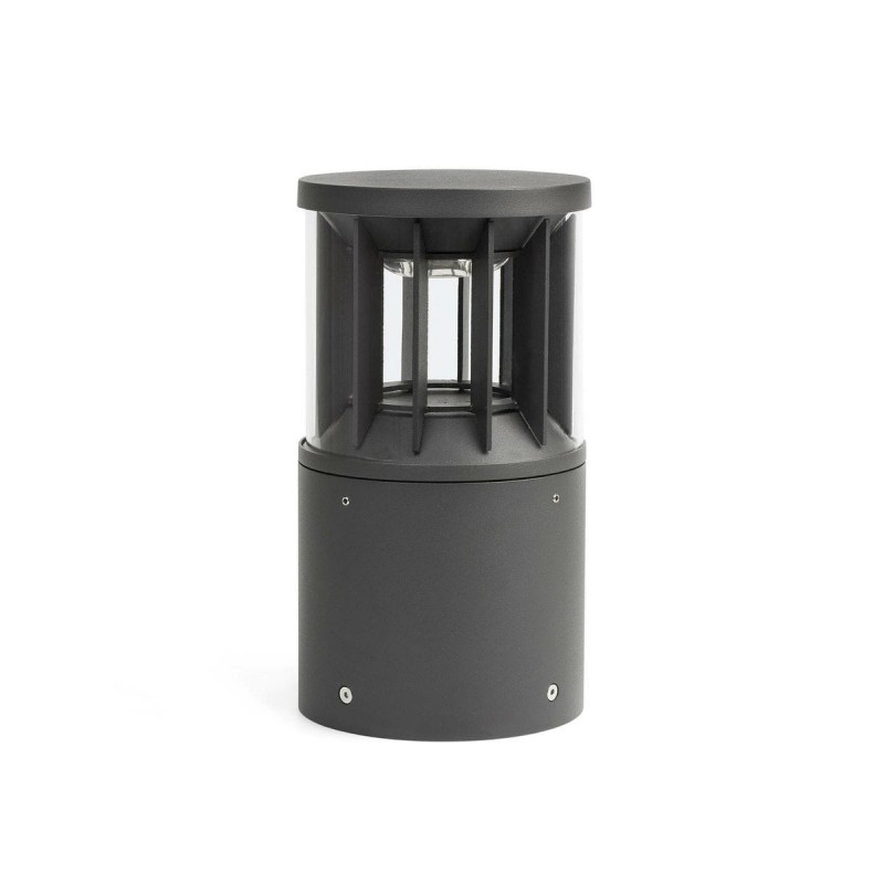 Borne Potelet Extérieur SCREEN 14W COB LED Gris Foncé 2700K 180º FARO 751002