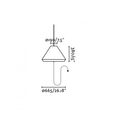 Lampe portable Extérieur SAIGON 1x15W E27 MAX Gris Foncé Opal Vert D680 FARO 71584-11