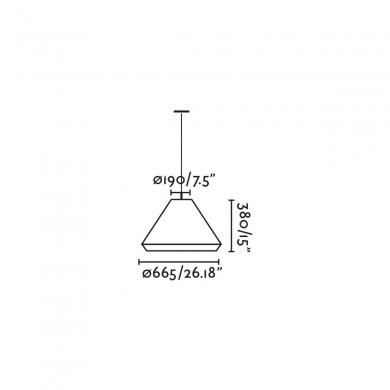 Suspension Extérieur SAIGON 1x15W E27 MAX Gris Foncé Opal Ocre FARO 71579C-13