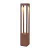 Borne Potelet Extérieur AGRA 9W COB LED Marron H650 FARO 70843