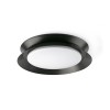 Plafonnier TENDER 24W Noir Mat Opal FARO 20093