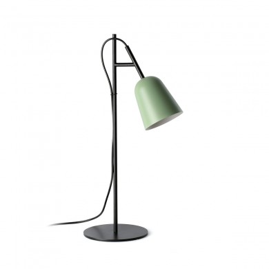 Lampe STUDIO 1x E14 MAX Noir Mat Vert FARO 28253