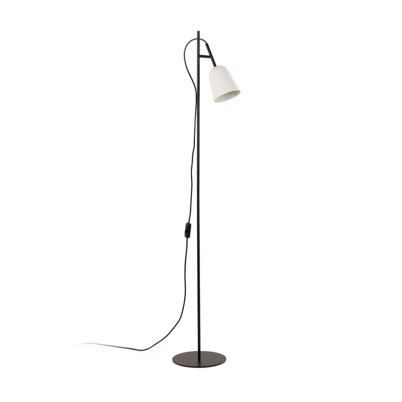 Lampadaire STUDIO 1x E14 MAX Noir Mat Blanc FARO 28255