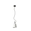 Suspension STUDIO 1x15W E27 MAX Noir Mat Blanc FARO 28264