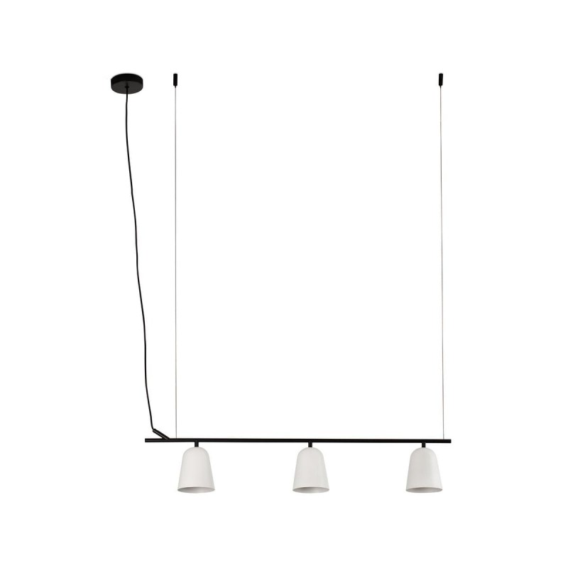 Suspension STUDIO 3x8W E14 MAX Noir Mat Blanc FARO 28267