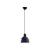 Suspension VENICE 1x15W E27 MAX Noir Bleu FARO 64255-128