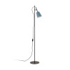 Lampadaire STUDIO 1x E14 MAX Noir Mat Bleu FARO 28271