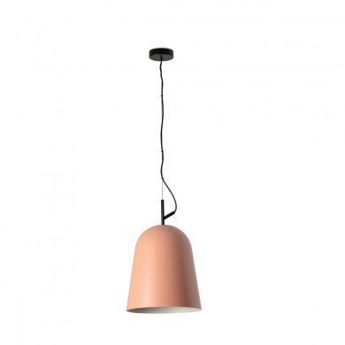 Suspension STUDIO 1x18W E27 MAX Noir Mat Rose FARO 28287