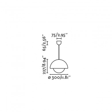 Suspension MARISOL 14,5W Blanc Mat Opal FARO 60012