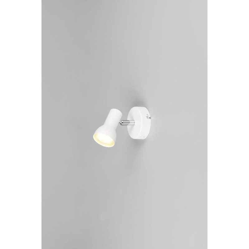 Applique murale CANTAR 1x4,9W GU10 Blanc mat TRIO LIGHTING R81791031