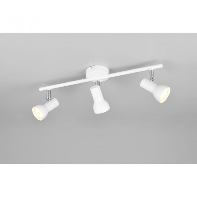 Plafonnier CANTAR 3x4,9W GU10 Blanc mat TRIO LIGHTING R81793031