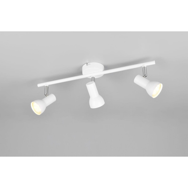 Plafonnier CANTAR 3x4,9W GU10 Blanc mat TRIO LIGHTING R81793031