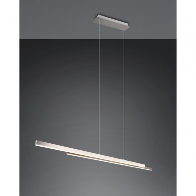 Suspension ODIO 22W LED Nickel mat TRIO LIGHTING R37882107