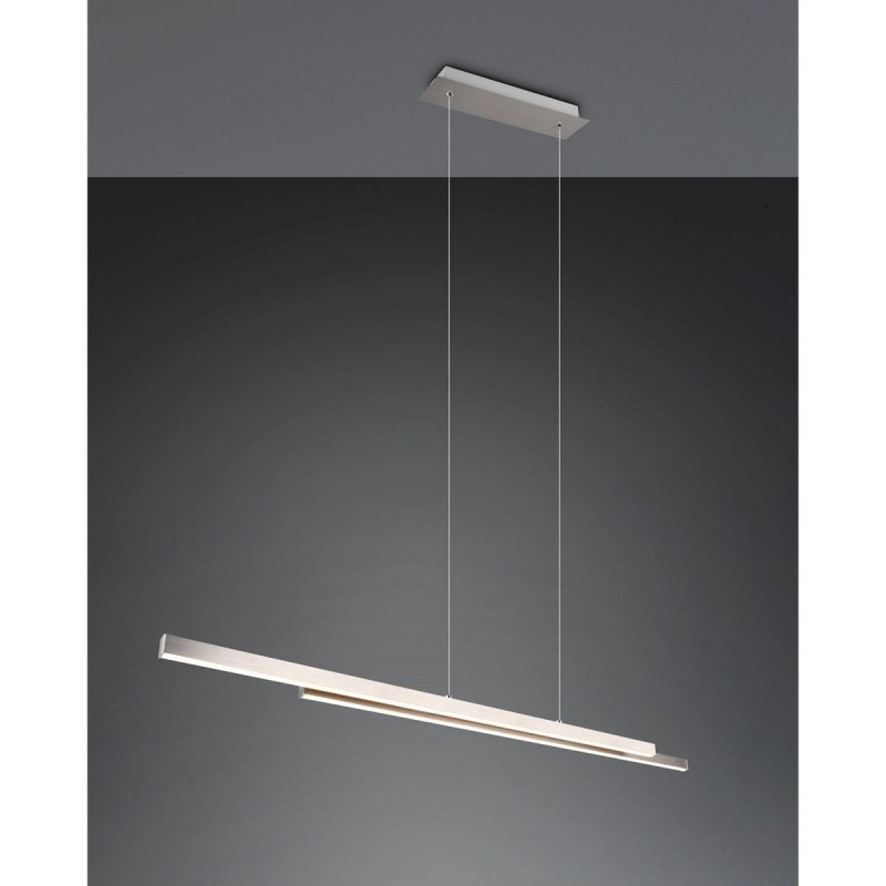 Suspension ODIO 22W LED Nickel mat TRIO LIGHTING R37882107