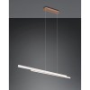 Suspension ODIO 22W LED Gris chaud TRIO LIGHTING R37882176