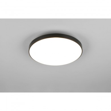 Plafonnier Salle de Bain SPICA 18W LED Noir TRIO LIGHTING R67851102