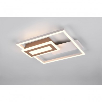 Plafonnier SPIRO 22W LED Gris chaud TRIO LIGHTING R67862176