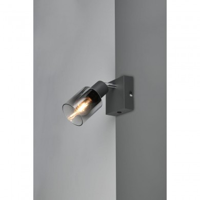 Applique murale CADIZ 1x4W E14 Anthracite TRIO LIGHTING R81781042