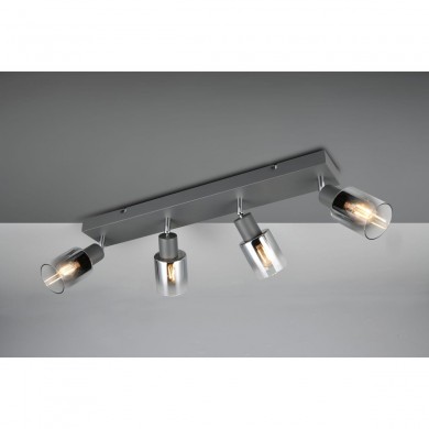 Plafonnier CADIZ 4x4W E14 Anthracite TRIO LIGHTING R81784042