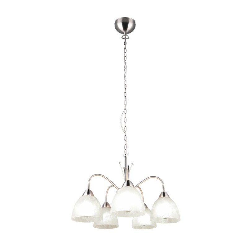 Suspension DOBBY 5x4,9W E27 Nickel mat TRIO LIGHTING R31055007